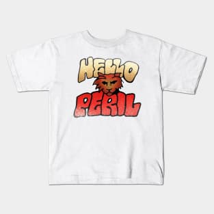 hello peril logo Kids T-Shirt